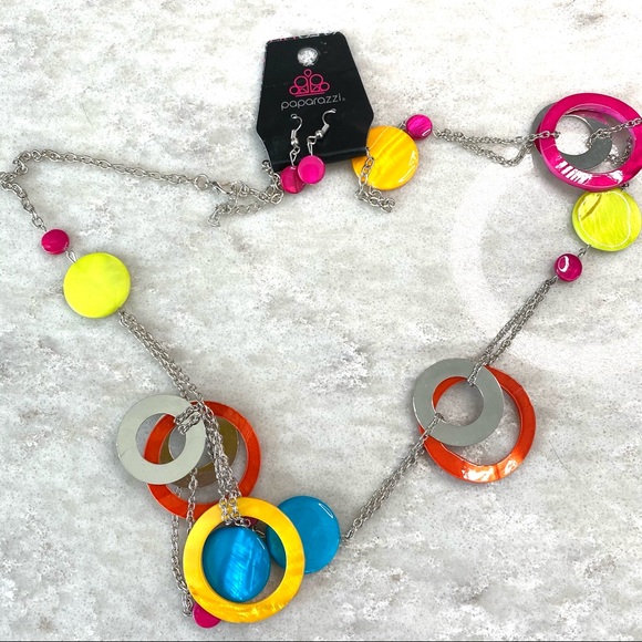 paparazzi Jewelry 42 Paparazzi Colorful Long Necklace Poshmark